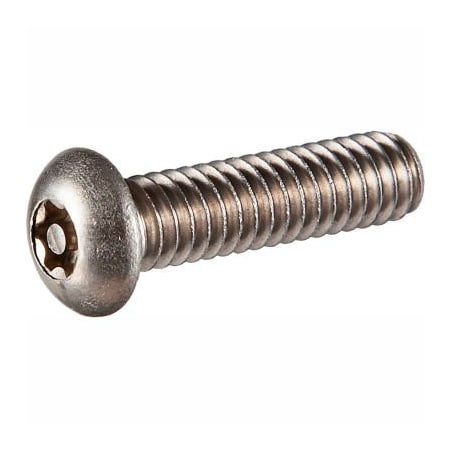 M5 x 0.8 x 12mm Security Machine Screw - Button Torx Head - 18-8 Stainless Steel - Pkg of 100